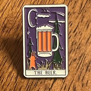 NEW - Tarot Card “The Beer” Pin